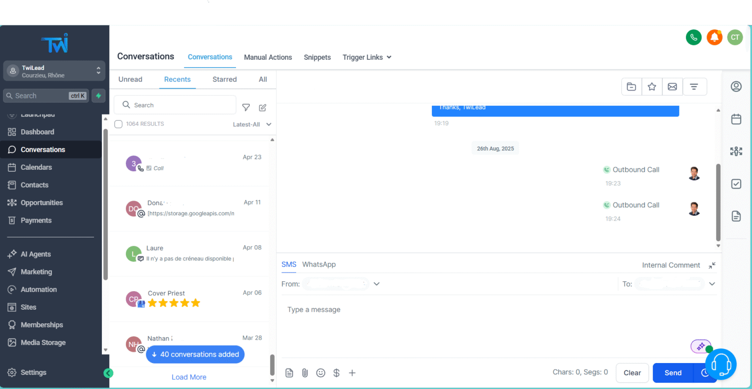 TwiLead Conversations | Unified Communications Software