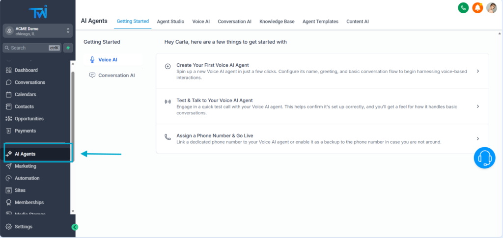 This image has an empty alt attribute; its file name is firs-step-ai-agents-twilead-1024x485.png