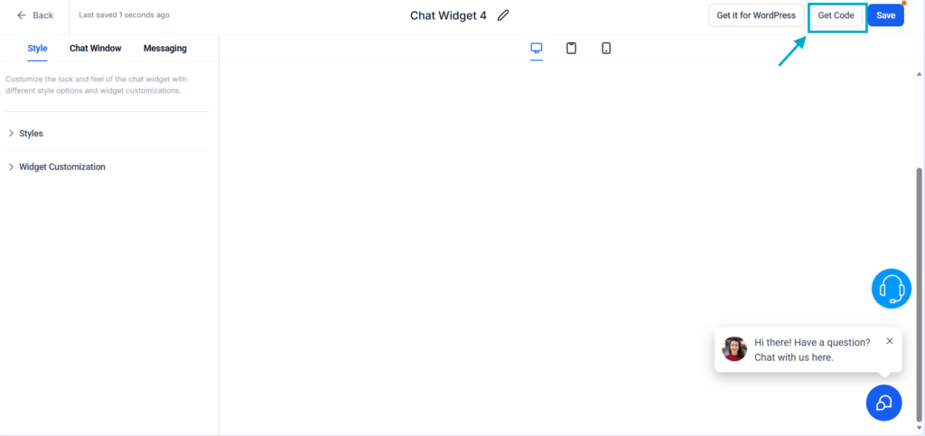 This image has an empty alt attribute; its file name is live-chat-ai-bot-no-code-1024x483.png