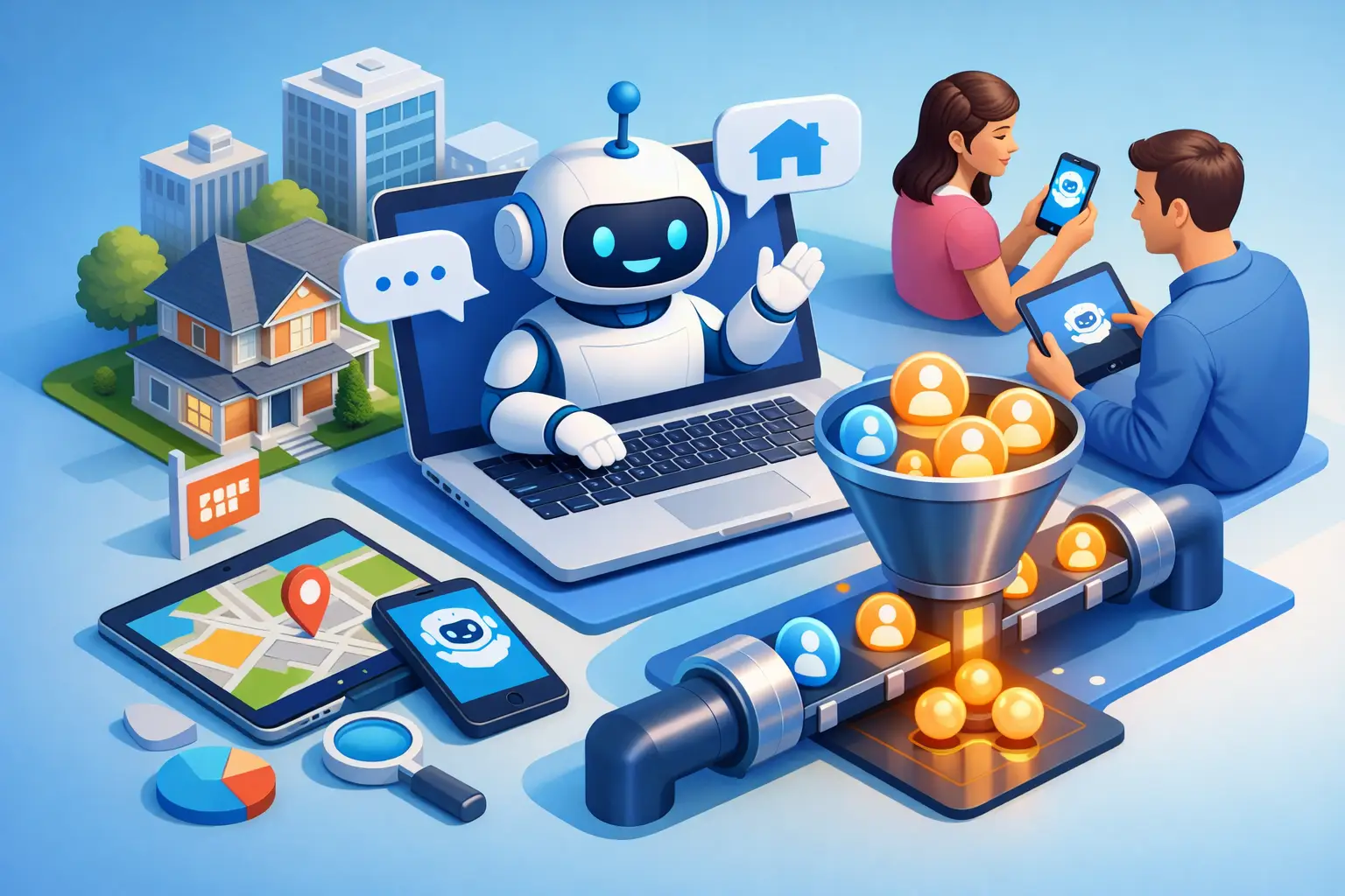 How a Chatbot for Real Estate Drives Leads