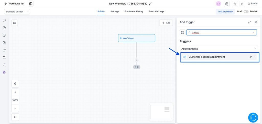 automation booking for small businnes tutorial step 6