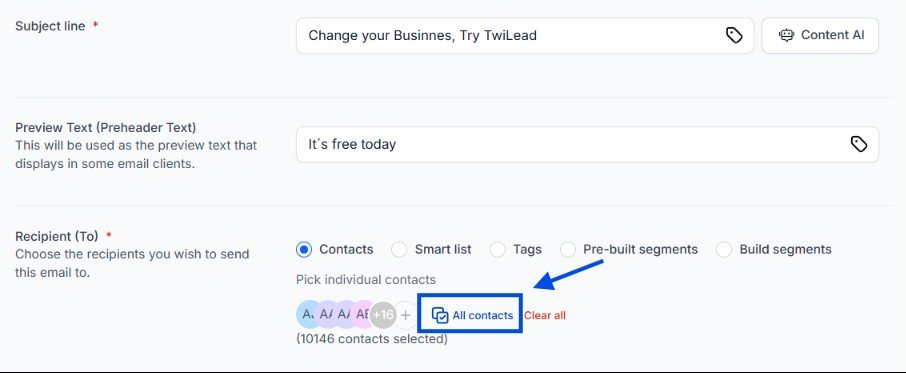 how to send aan automated email