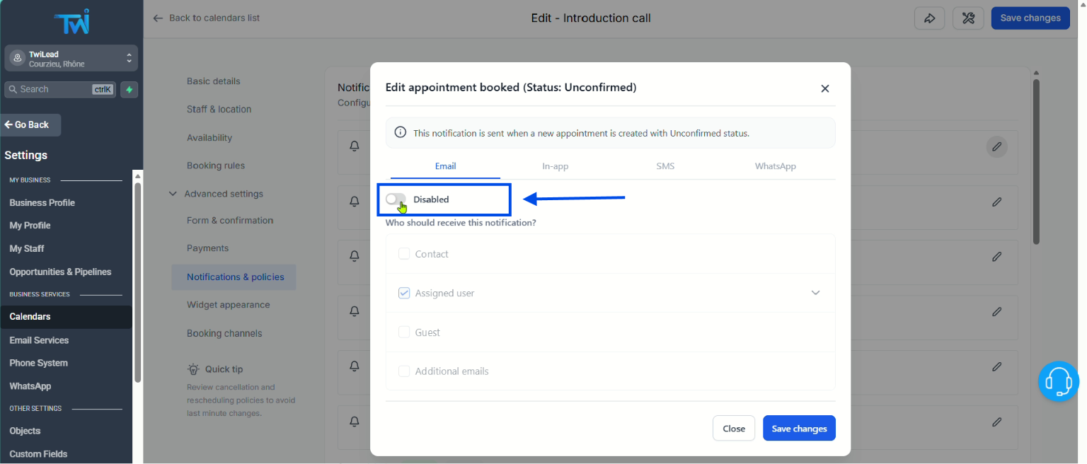 tutorial to create an automated calendar