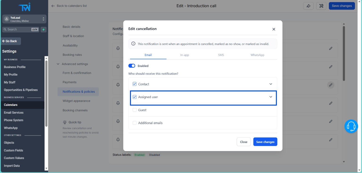 Automate schduler software tutorial step 7