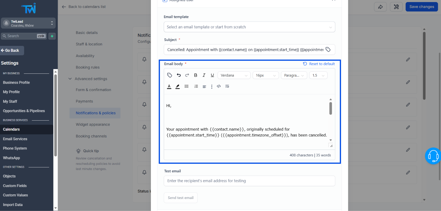 Automate schduler software tutorial step 8