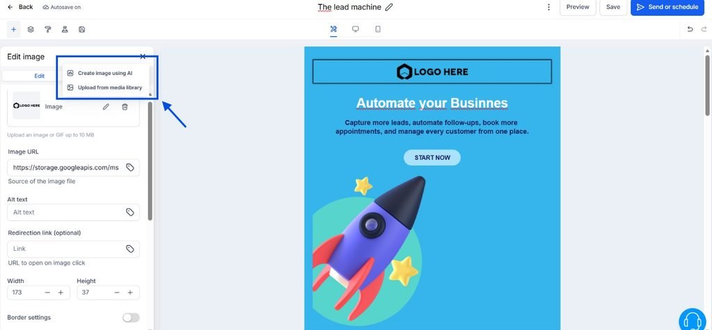 how to create email campaign step 7