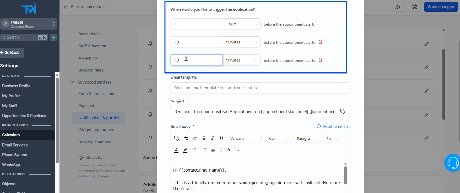 Automate schduler software tutorial step 5