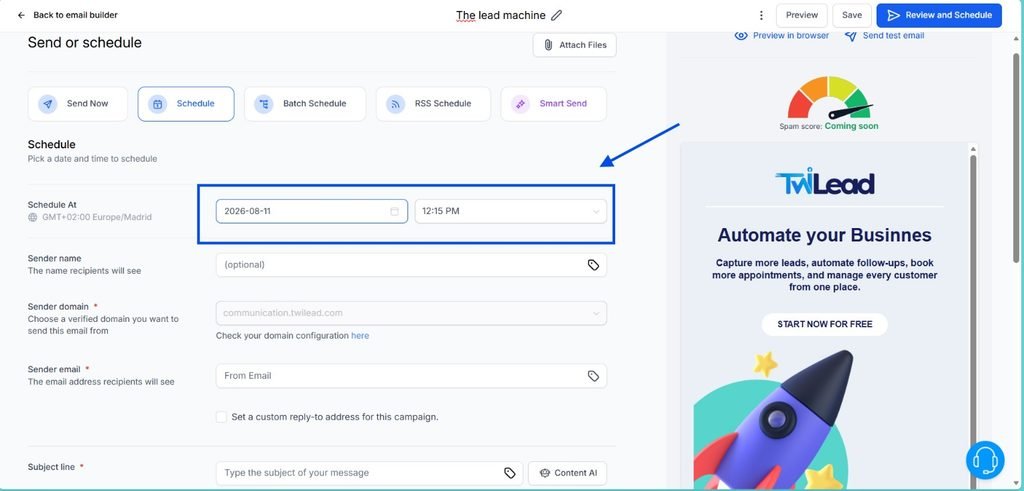 how to automate sending emails guide
