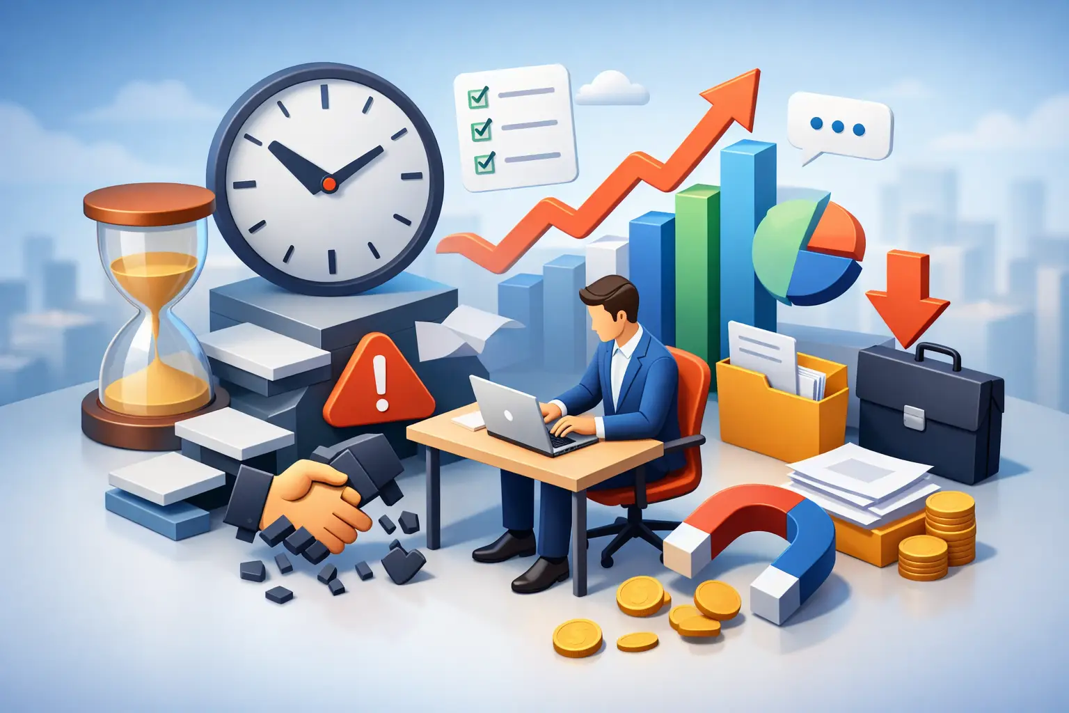 Sales Productivity: Stop Losing Hours and Deals