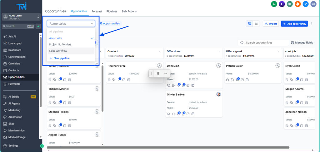 sales workflow for beginners